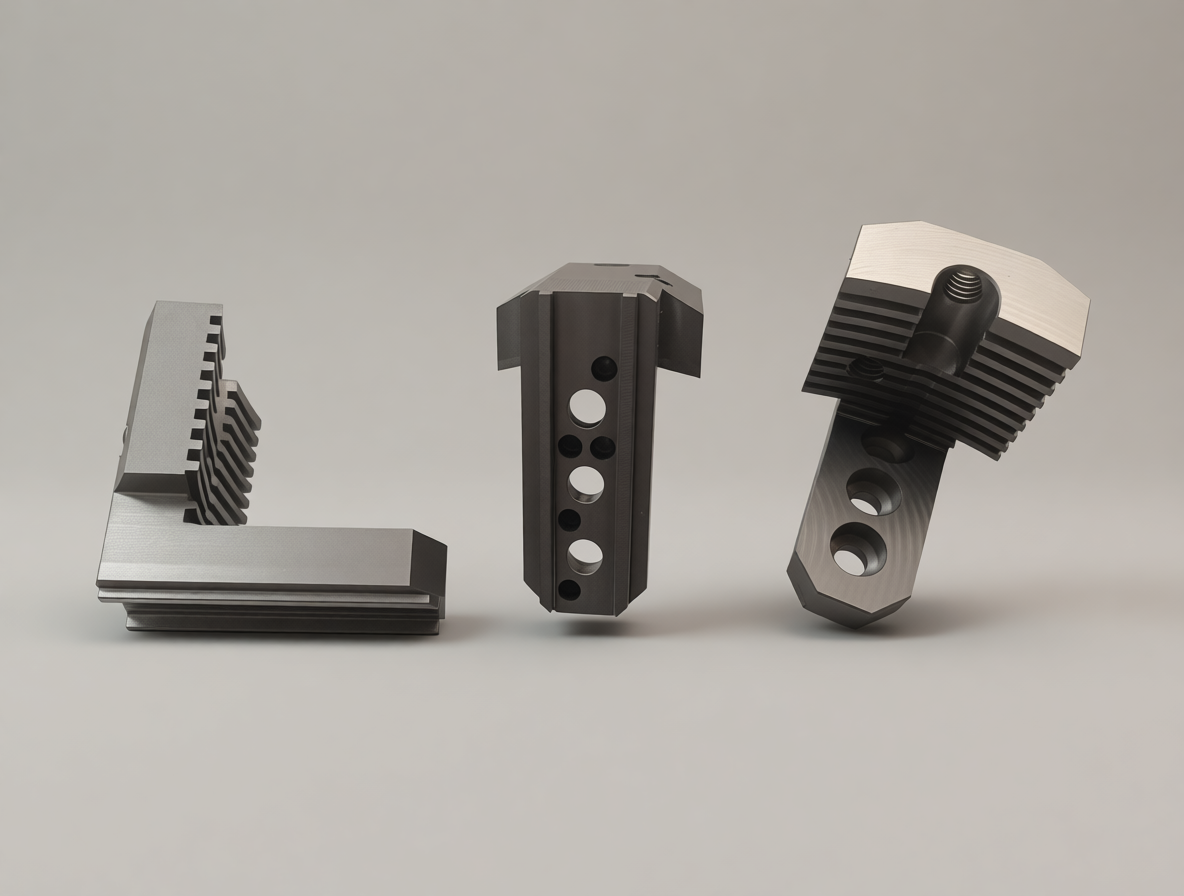 Przykład precyzyjnie frezowanego elementu metalowego